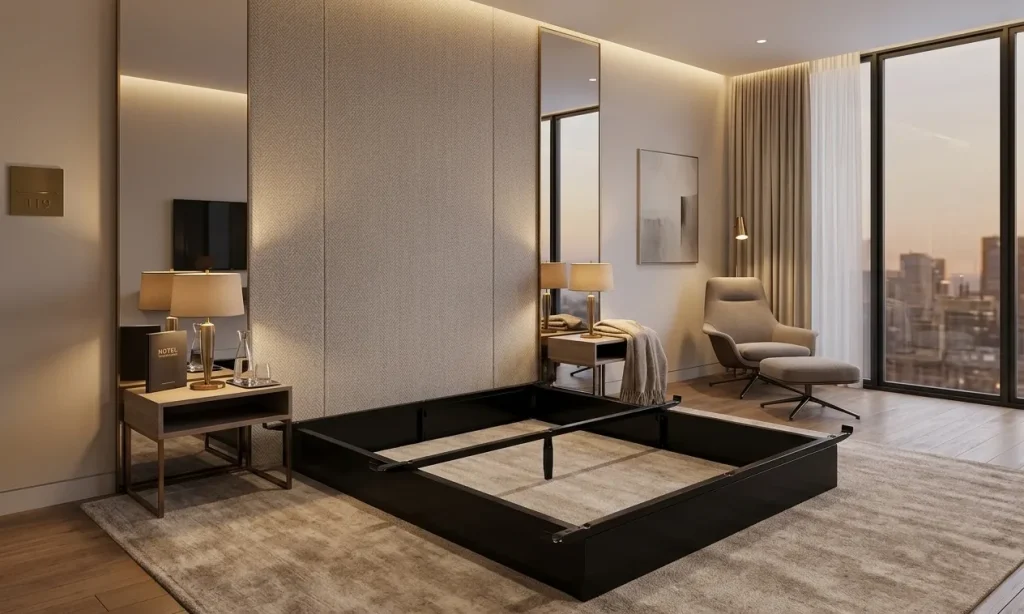 Acme Metal Products Metal bed bases for hotels, motels, homes.